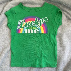 EUC "Lucky To Be Me" St. Patty's Day T-Shirt Sz 3T